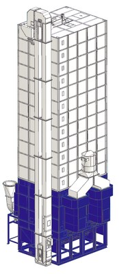 Máy sấy lúa 30 tấn/mẻ